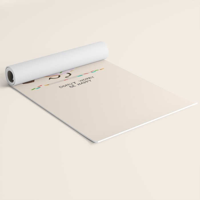 Be Happy Yoga Mat Gallery Image 2