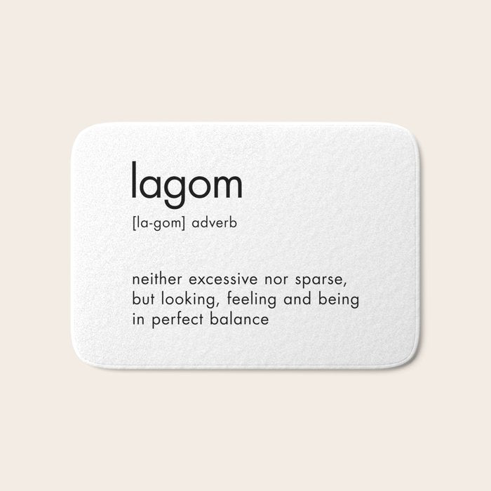 Lagom Definition Bath Mat Gallery Image 1