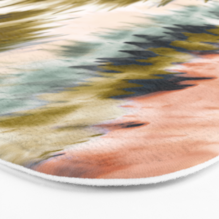 Mosaic tie dye 45B Bath Mat Gallery Image 3