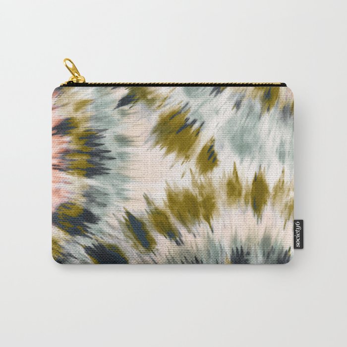 Mosaic tie dye 45B Carry All Pouch Gallery Image 1