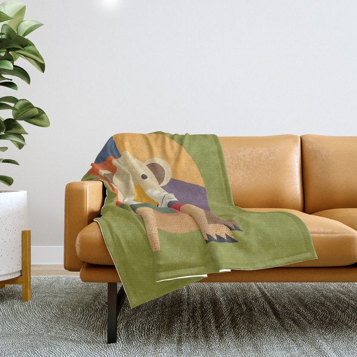 Lion Throw Blanket Gallery Image 1