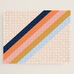 Retro stripes Jigsaw Puzzle Gallery Image 1