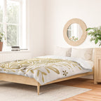 Hamsa Hand - Gold Palette Duvet Cover Gallery Image 2