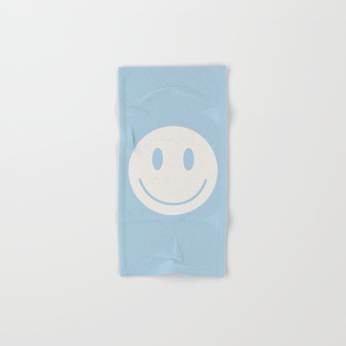 Happy Thoughts Baby Blue Bath Towel Gallery Image 1