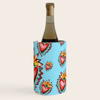 Hearts in Blue  Wine Chiller Gallery Image 3