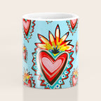 Hearts in Blue  Coffee Mug Gallery Image 4