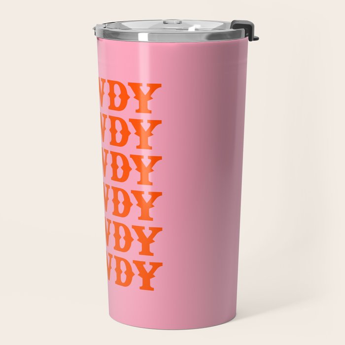 howdy howdy howdy Travel Mug Gallery Image 2