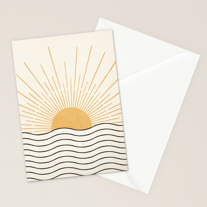 The Sun and The Sea Stationery Card Gallery Image 2