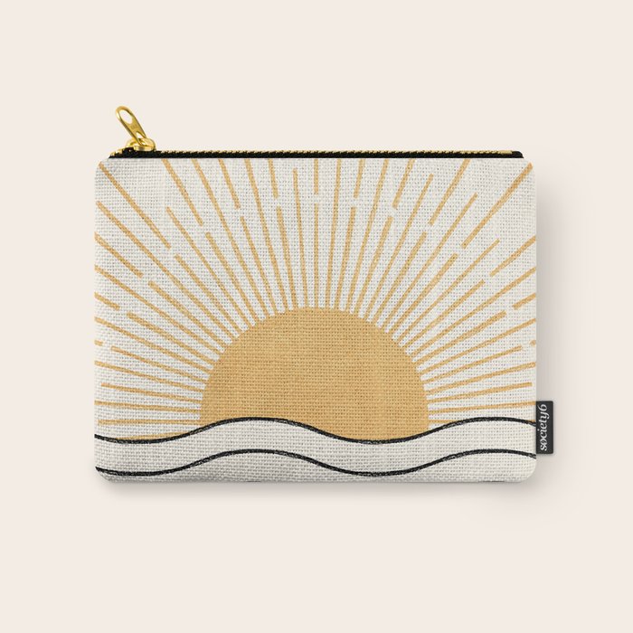 The Sun and The Sea Carry All Pouch Gallery Image 1