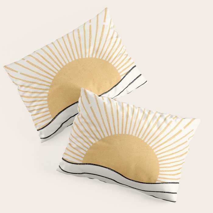 The Sun and The Sea Pillow Sham Gallery Image 3