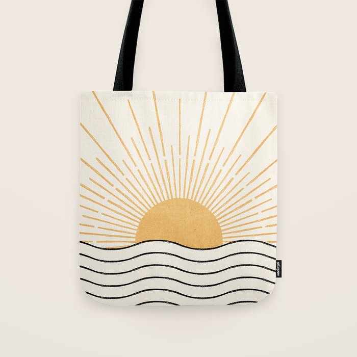The Sun and The Sea Tote Bag Gallery Image 1