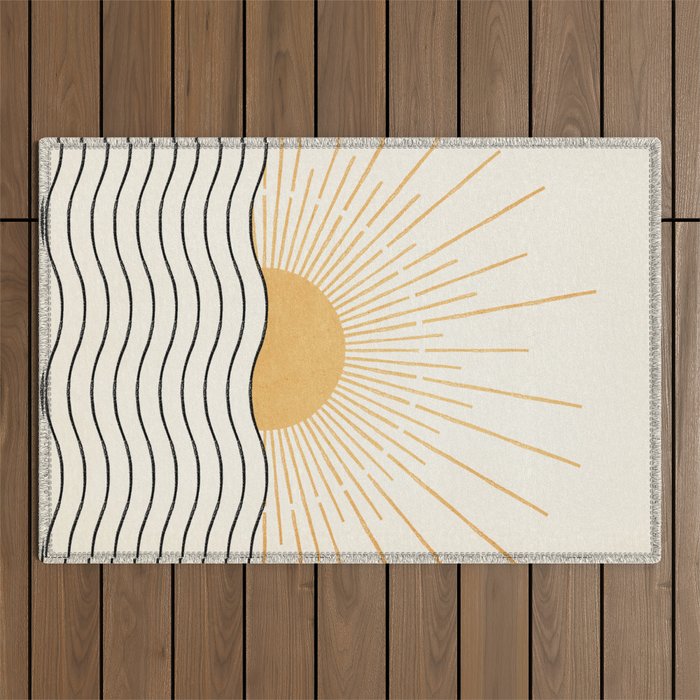 The Sun and The Sea Outdoor Rug Gallery Image 1