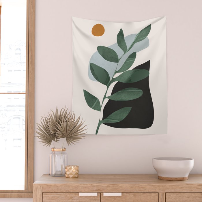 abstract minimal 33/3 Wall Tapestry Gallery Image 2