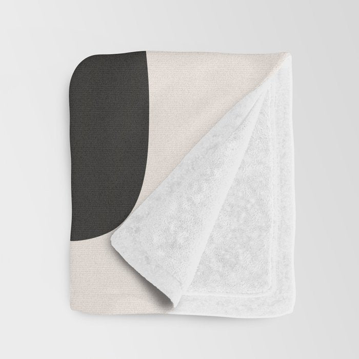 abstract minimal 33/3 Throw Blanket Gallery Image 3
