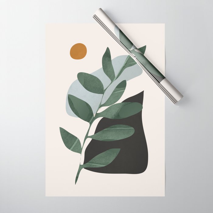 abstract minimal 33/3 Wrapping Paper Gallery Image 1