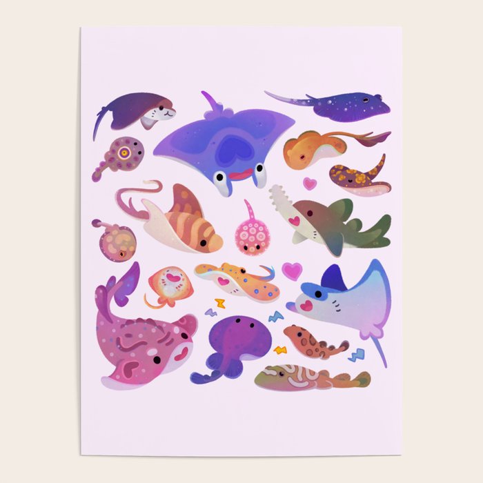 Ray day 2 - pastel Poster Gallery Image 4