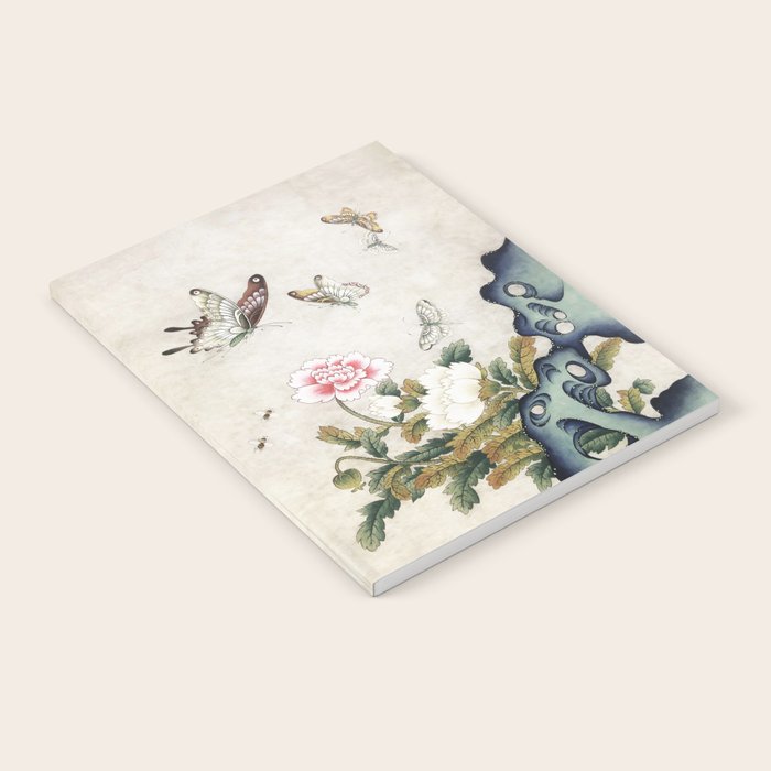 Butterflies and flowers : Minhwa-Korean traditional/folk art Notebook Gallery Image 1