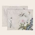 Butterflies and flowers : Minhwa-Korean traditional/folk art Placemat Gallery Image 1