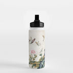 Butterflies and flowers : Minhwa-Korean traditional/folk art Water Bottle Gallery Image 2