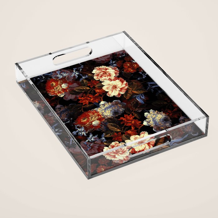 EXOTIC GARDEN - NIGHT XXIII Acrylic Tray Gallery Image 1