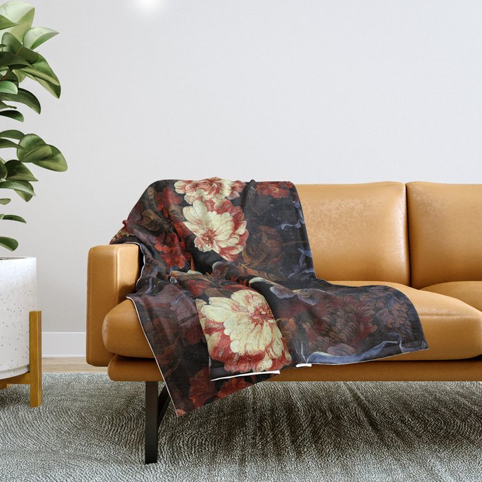 EXOTIC GARDEN - NIGHT XXIII Throw Blanket Gallery Image 1