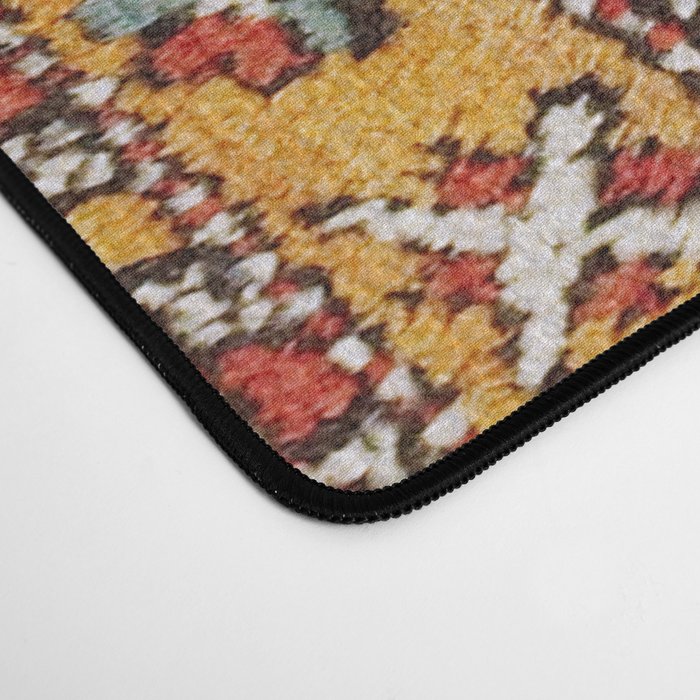 Kozak Bergama Turkish  Antique Rug Print Desk Mat Gallery Image 4