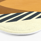 Modern abstract shape N01 Bath Mat Gallery Image 3