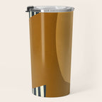 Modern abstract shape N01 Travel Mug Gallery Image 3