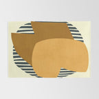 Modern abstract shape N01 Rug Gallery Image 2