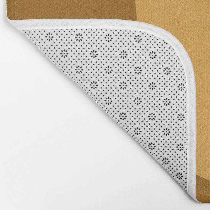 Modern abstract shape N01 Bath Mat Gallery Image 2