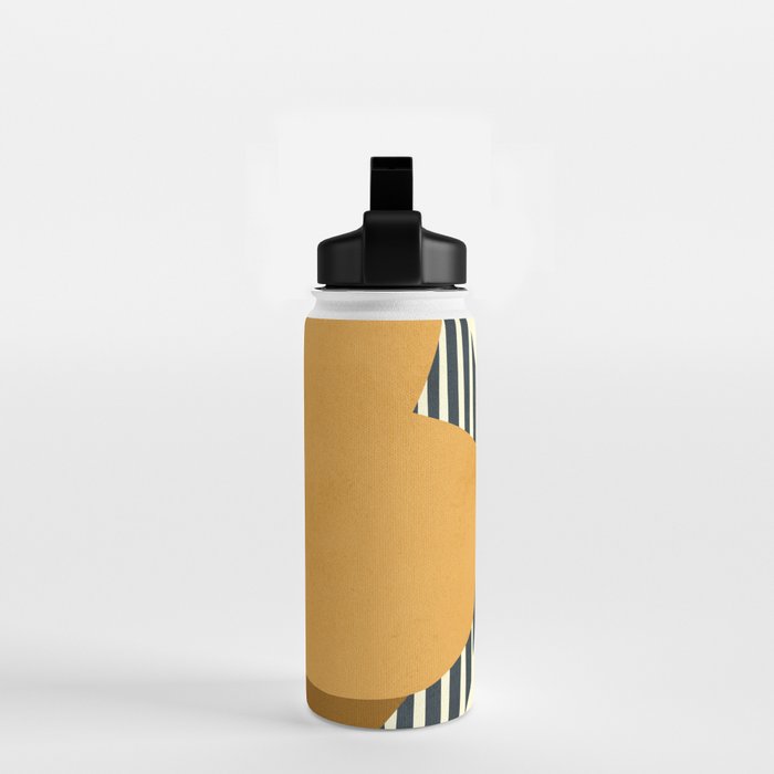Modern abstract shape N01 Water Bottle Gallery Image 2