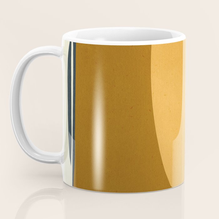 Modern abstract shape N01 Coffee Mug Gallery Image 3