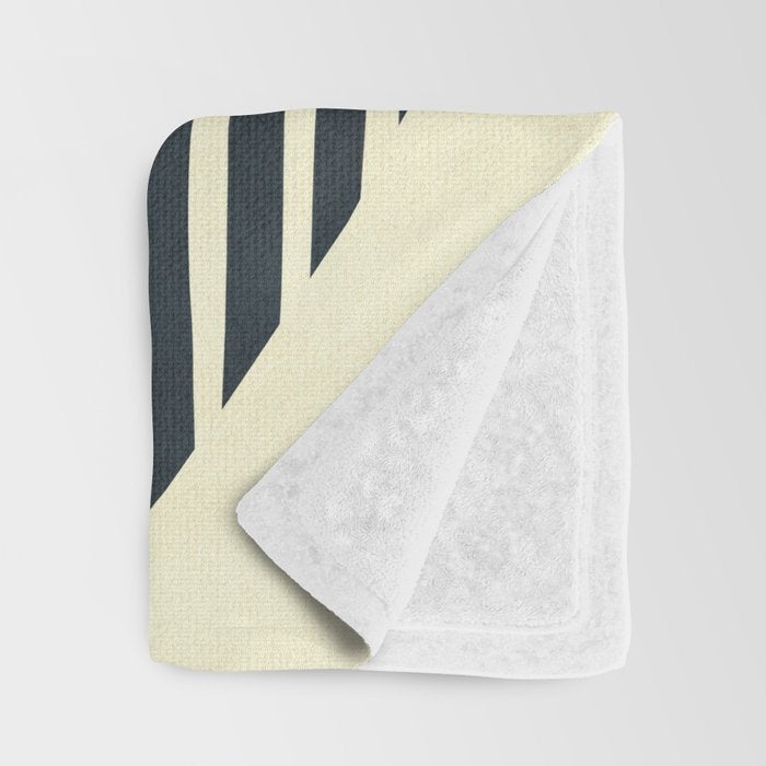 Modern abstract shape N01 Throw Blanket Gallery Image 3