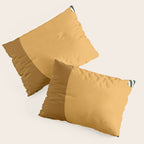 Modern abstract shape N01 Pillow Sham Gallery Image 3