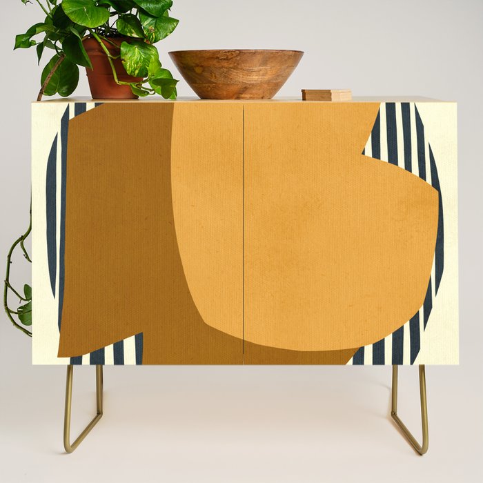 Modern abstract shape N01 Credenza Gallery Image 1
