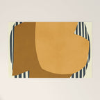 Modern abstract shape N01 Welcome Mat Gallery Image 1