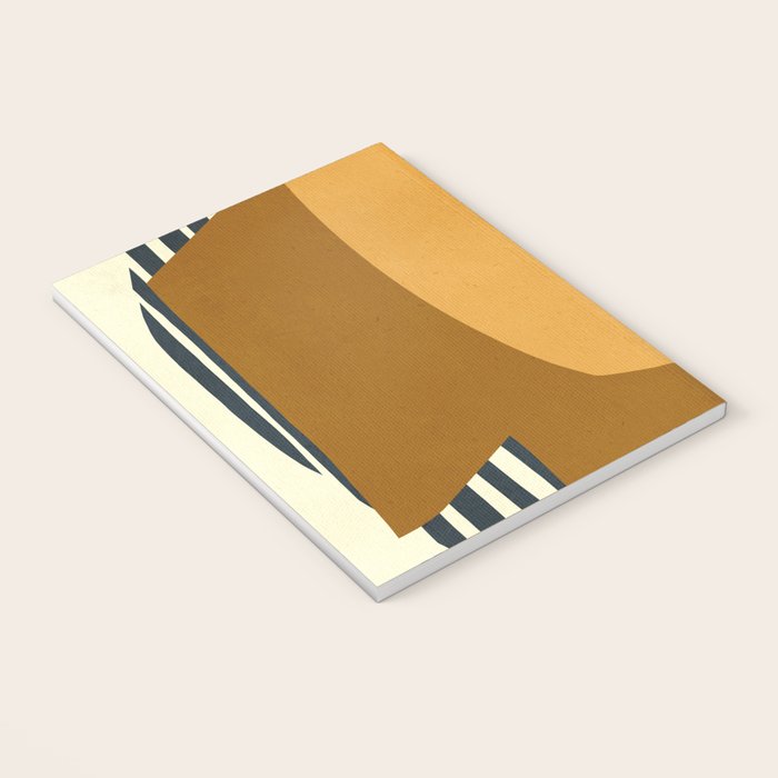 Modern abstract shape N01 Notebook Gallery Image 3