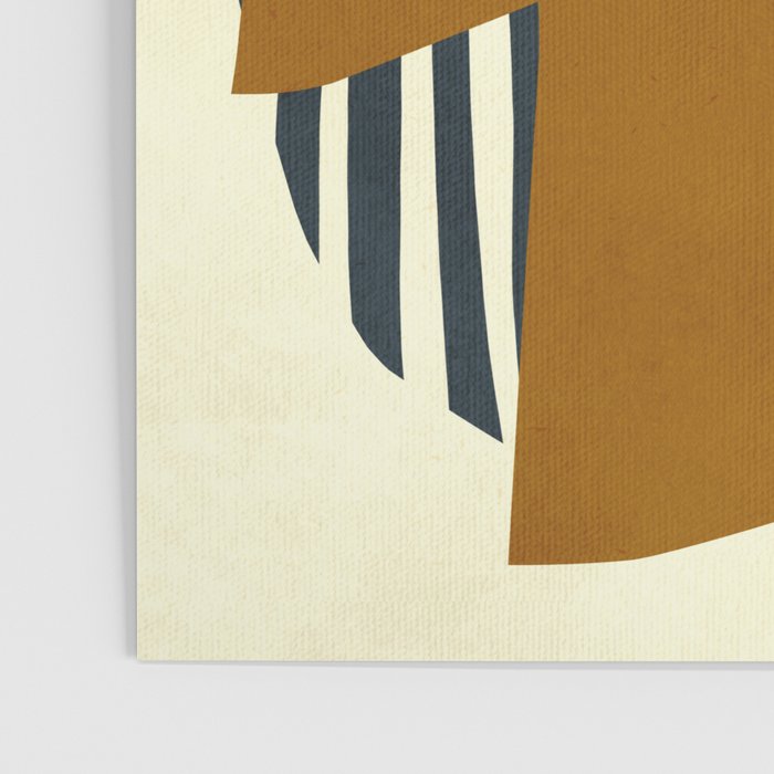 Modern abstract shape N01 Poster Gallery Image 3