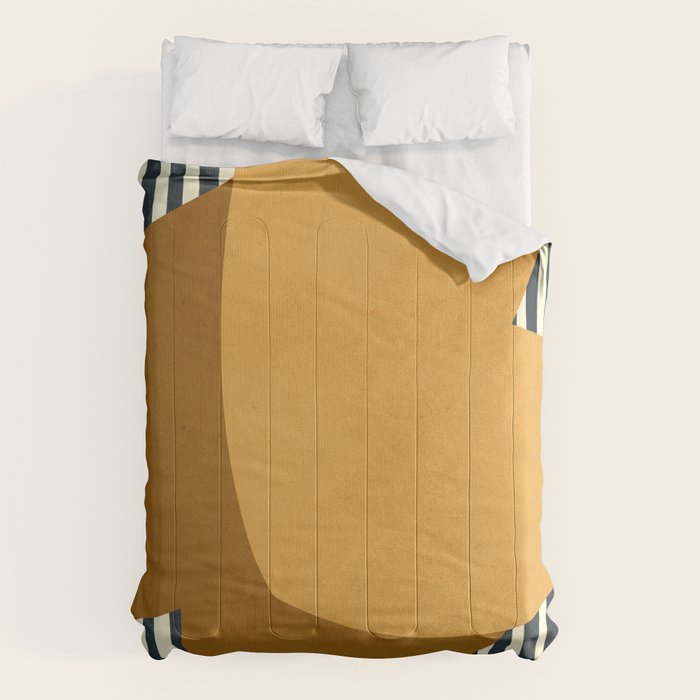 Modern abstract shape N01 Comforter Gallery Image 6