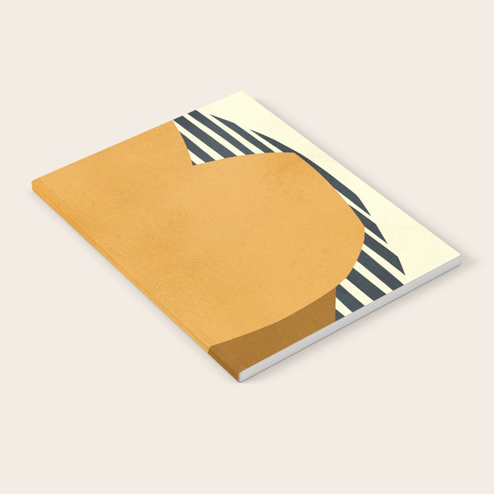 Modern abstract shape N01 Notebook Gallery Image 2
