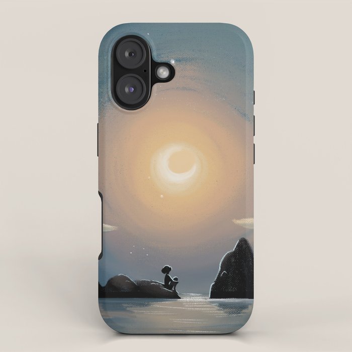 Crescent Moon iPhone Case Gallery Image 1