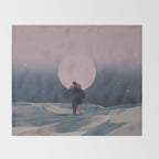 It is our chance to Leave forever Throw Blanket Gallery Image 2