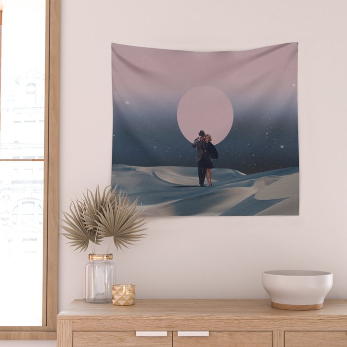 It is our chance to Leave forever Wall Tapestry Gallery Image 2