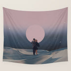 It is our chance to Leave forever Wall Tapestry Gallery Image 4