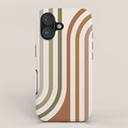 Bold Curvature Stripes I iPhone Case Gallery Image 1