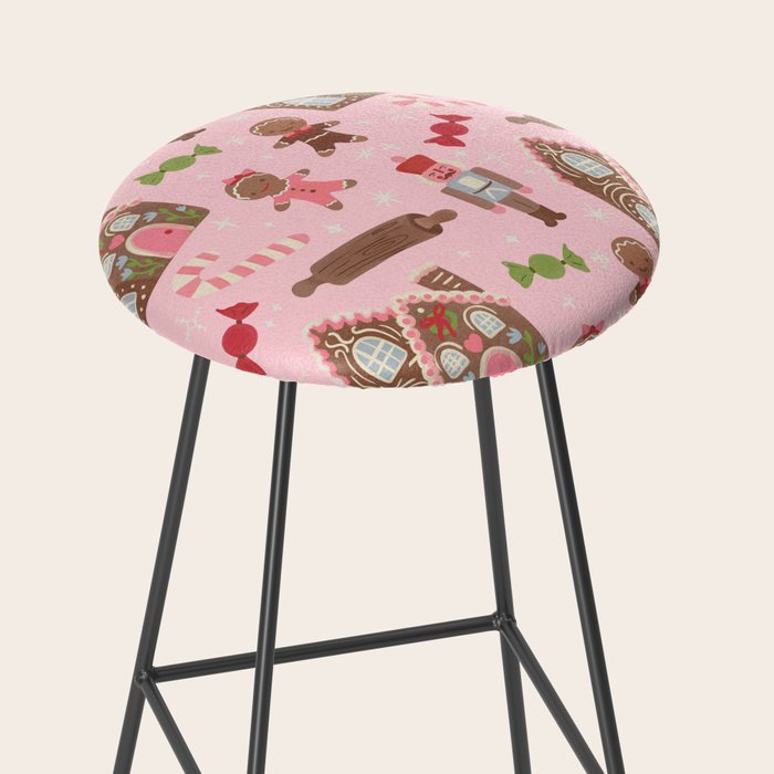 Retro Christmas Baking Wonderland Stool Gallery Image 2