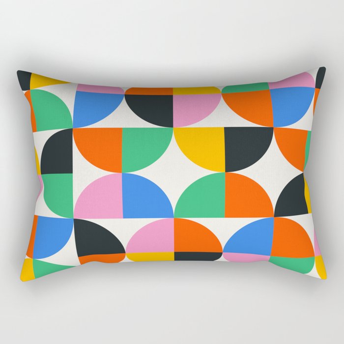 BAUHAUS PATTERN STUDY 02 Rectangular Pillow Gallery Image 1