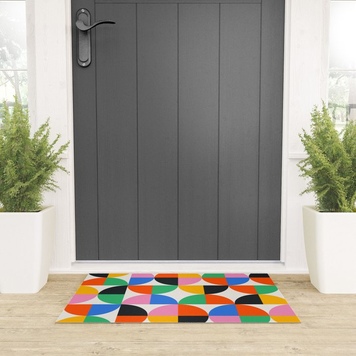 BAUHAUS PATTERN STUDY 02 Welcome Mat Gallery Image 3