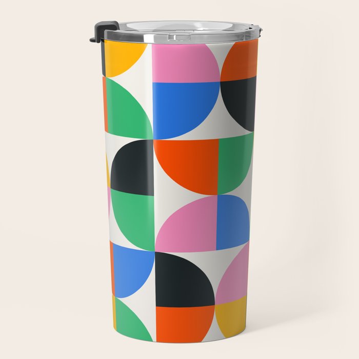 BAUHAUS PATTERN STUDY 02 Travel Mug Gallery Image 3