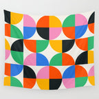 BAUHAUS PATTERN STUDY 02 Wall Tapestry Gallery Image 4
